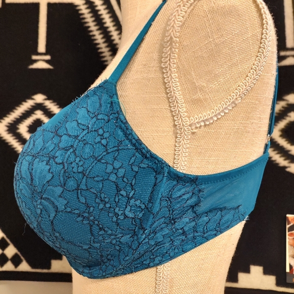 💙 EUC Victoria's Secret Very Sexy Push Up Underwire Adjustable Bra, 34DD - Picture 6 of 9